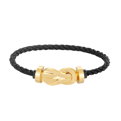 [Royal&Vicky]CHANCE LARGE 8 FIGURE BUCKLE NO DIAMOND BRACELET GOLD