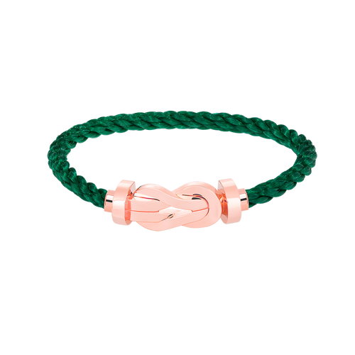 [Royal&Vicky]CHANCE LARGE 8 FIGURE BUCKLE NO DIAMOND BRACELET ROSE GOLD