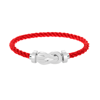 [Royal&Vicky]CHANCE LARGE 8 FIGURE BUCKLE NO DIAMOND BRACELET SILVER