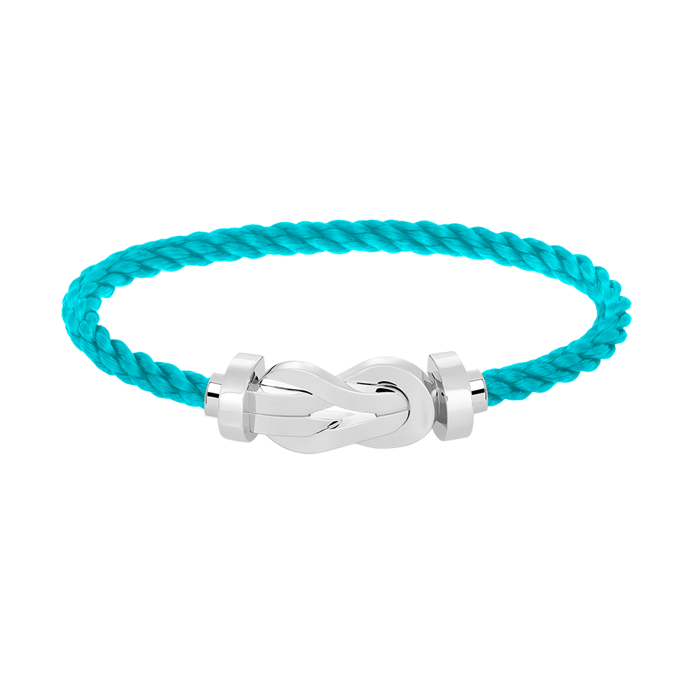 [Royal&Vicky]CHANCE LARGE 8 FIGURE BUCKLE NO DIAMOND BRACELET SILVER