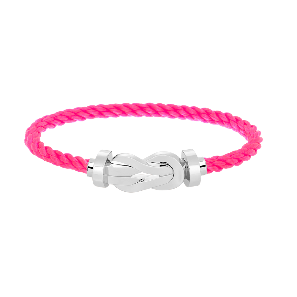 [Royal&Vicky]CHANCE LARGE 8 FIGURE BUCKLE NO DIAMOND BRACELET SILVER