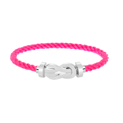 [Royal&Vicky]CHANCE LARGE 8 FIGURE BUCKLE NO DIAMOND BRACELET SILVER