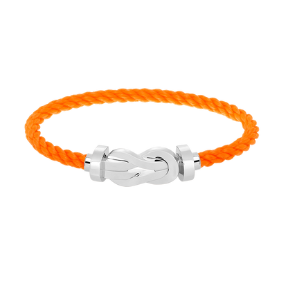 [Royal&Vicky]CHANCE LARGE 8 FIGURE BUCKLE NO DIAMOND BRACELET SILVER