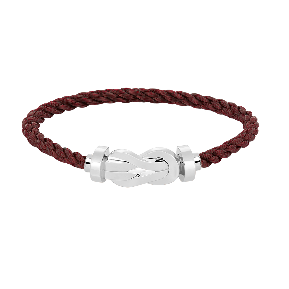 [Royal&Vicky]CHANCE LARGE 8 FIGURE BUCKLE NO DIAMOND BRACELET SILVER
