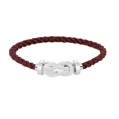 [Royal&Vicky]CHANCE LARGE 8 FIGURE BUCKLE NO DIAMOND BRACELET SILVER