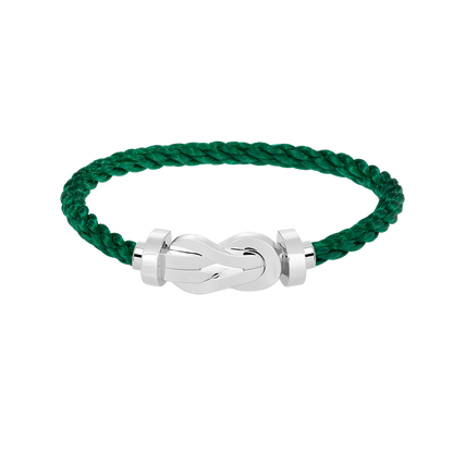 [Royal&Vicky]CHANCE LARGE 8 FIGURE BUCKLE NO DIAMOND BRACELET SILVER