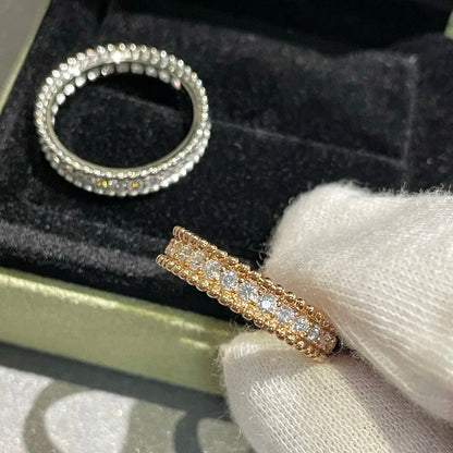 [Royal&Vicky]PERLEE DIAMOND SILVER RING