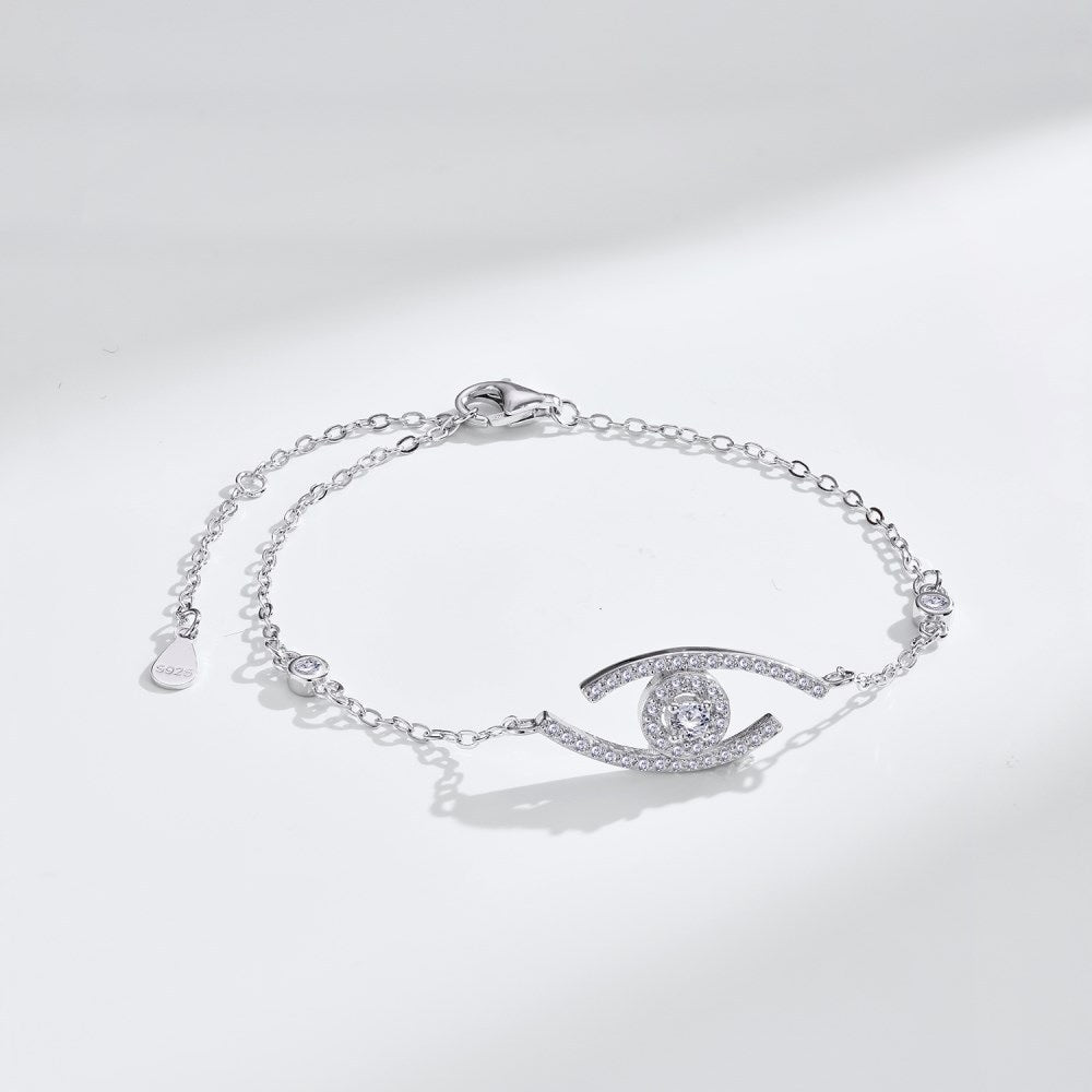 [Royal&Vicky]Lucky Eye Pave-Set Diamond Bracelet