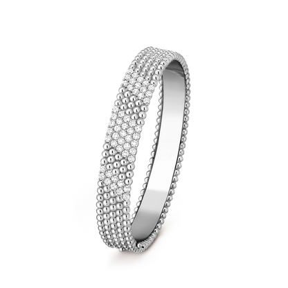 [Royal&Vicky]  FIVE-ROW DIAMOND BRACELET