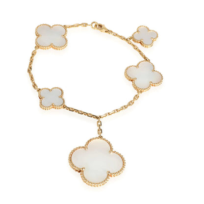 [Royal&Vicky]MAGIC CLOVER MOP GOLD BRACELET 5 MOTIFS