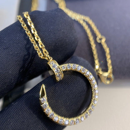 [Royal&Vicky]JUSTE NECKLACE GOLD DIAMONDS