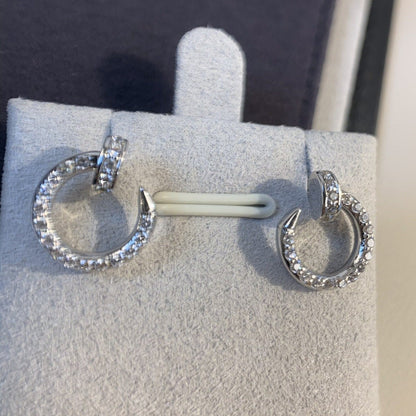 [Royal&Vicky]JUSTE EARRINGS SILVER DIAMONDS
