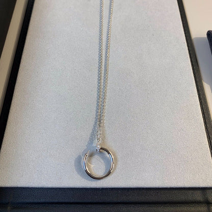 [Royal&Vicky]JUSTE NECKLACE SILVER