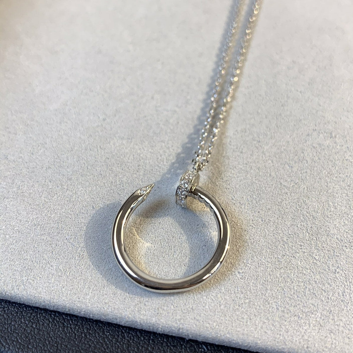 [Royal&Vicky]JUSTE NECKLACE SILVER