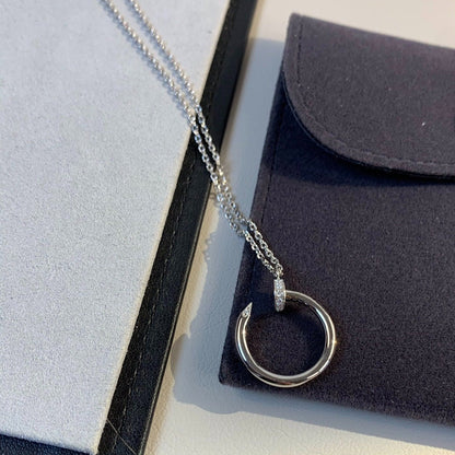 [Royal&Vicky]JUSTE NECKLACE SILVER