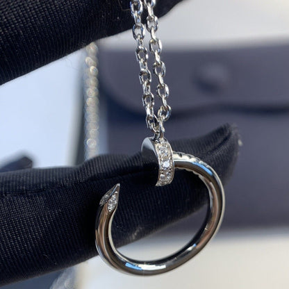 [Royal&Vicky]JUSTE NECKLACE SILVER