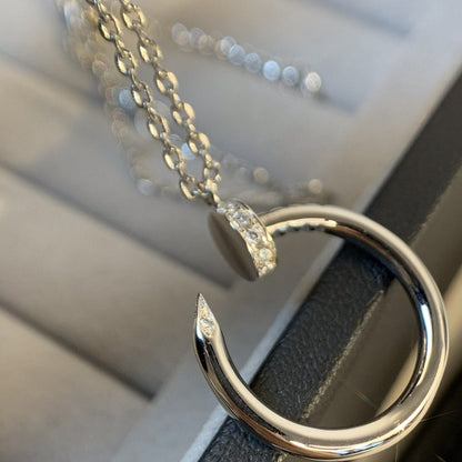 [Royal&Vicky]JUSTE NECKLACE SILVER