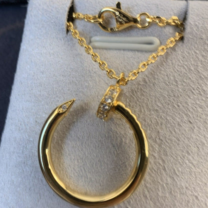 [Royal&Vicky]JUSTE NECKLACE GOLD