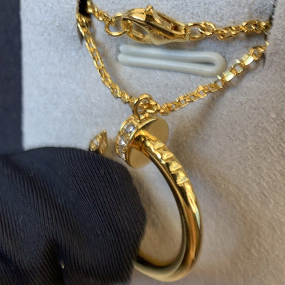 [Royal&Vicky]JUSTE NECKLACE GOLD