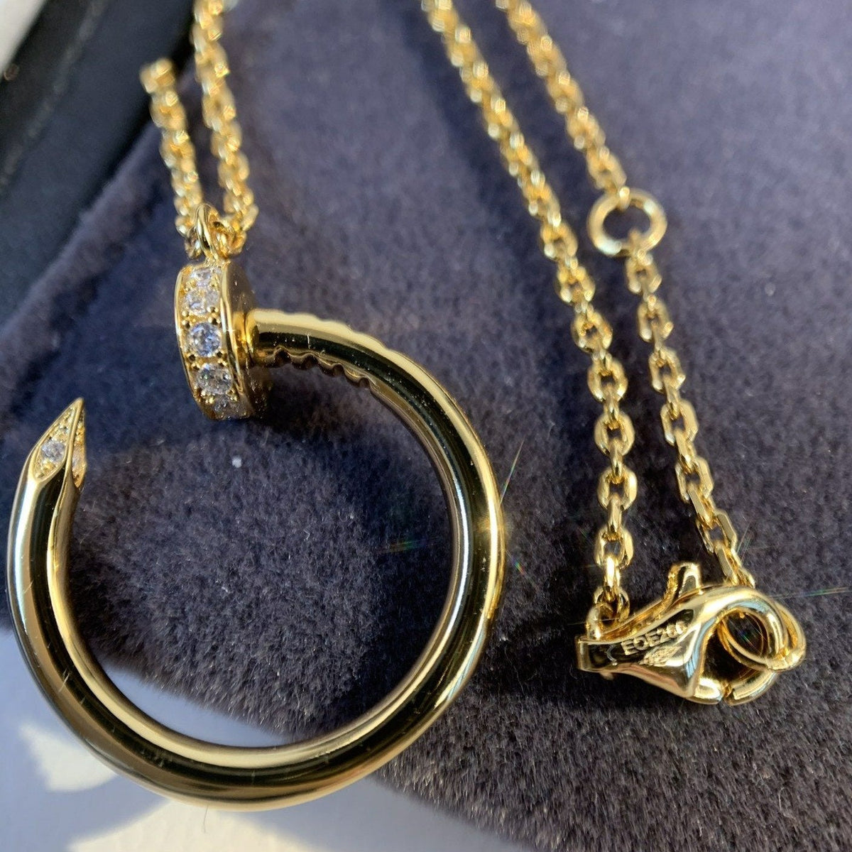 [Royal&Vicky]JUSTE NECKLACE GOLD