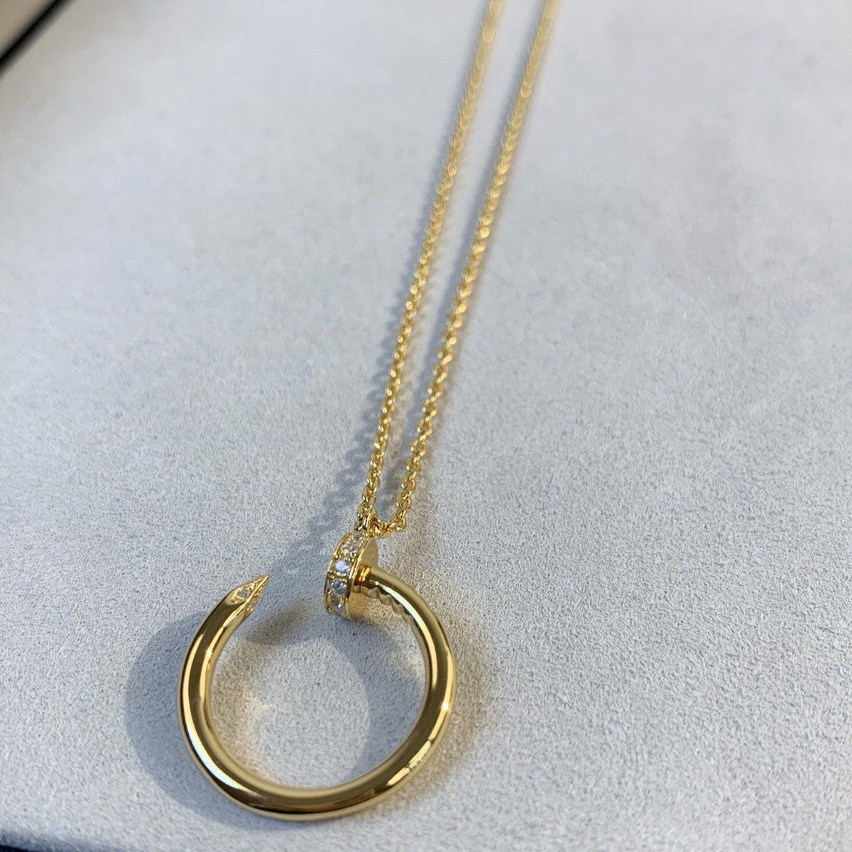 [Royal&Vicky]JUSTE NECKLACE GOLD