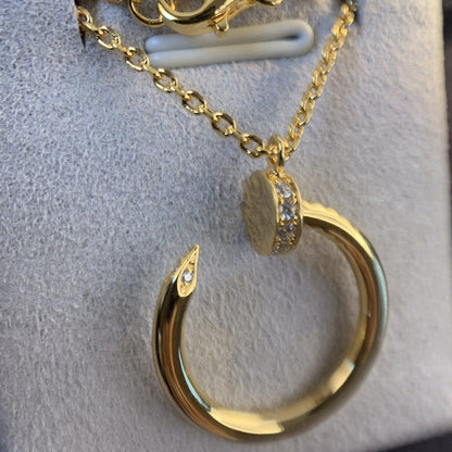 [Royal&Vicky]JUSTE NECKLACE GOLD