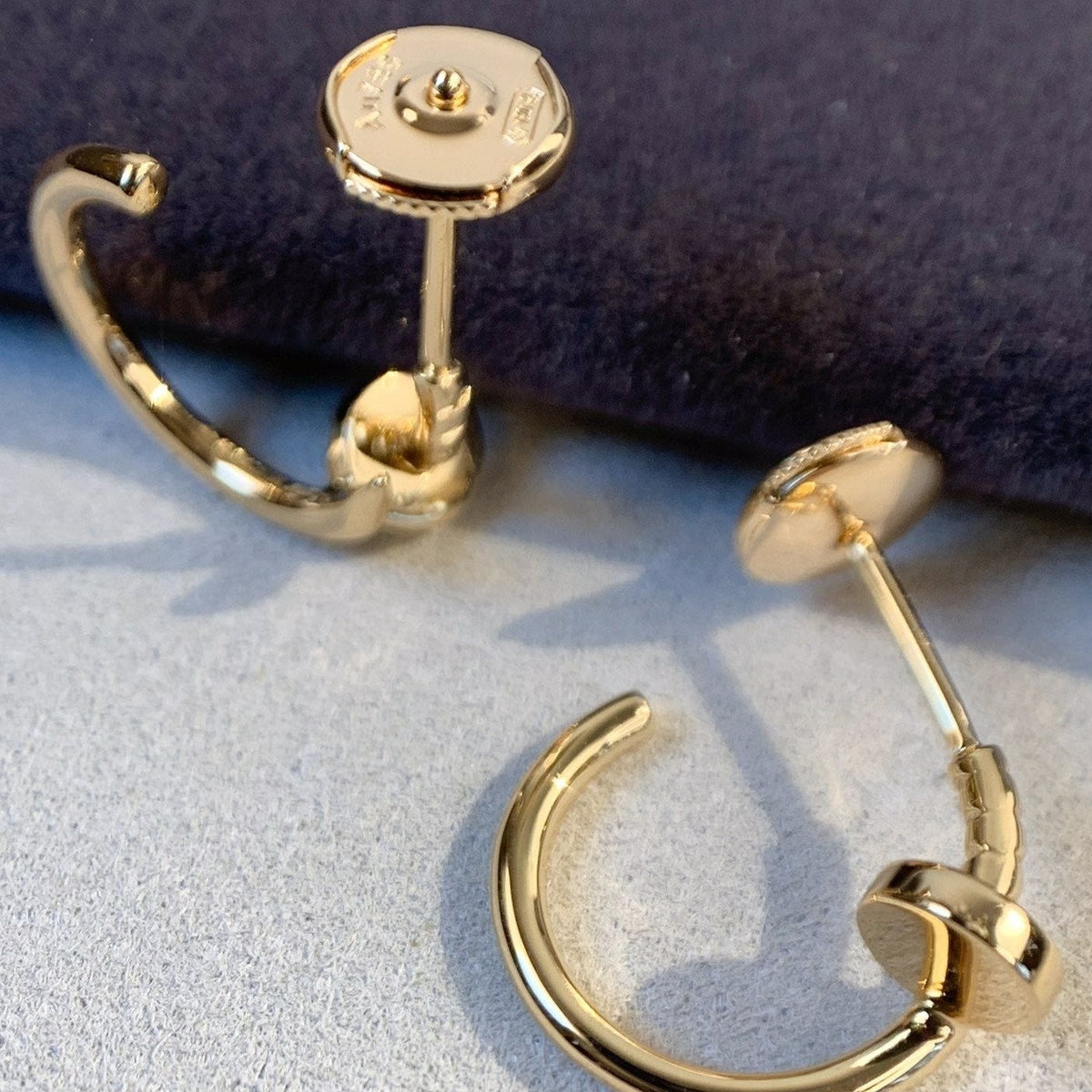 [Royal&Vicky]JUSTE EARRINGS PINK GOLD