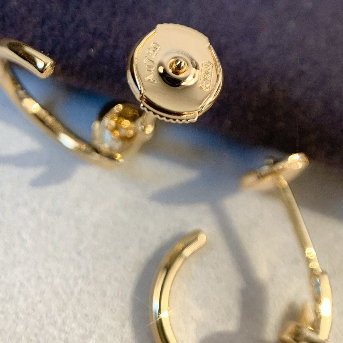 [Royal&Vicky]JUSTE EARRINGS PINK GOLD