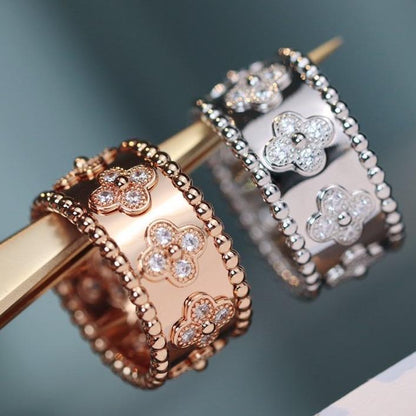 [Royal&Vicky]CLOVER KALEIDOSCOPE RING 10MM