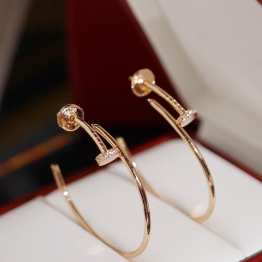 [Royal&Vicky]JUSTE EARRINGS DIAMONDS 1.8MM
