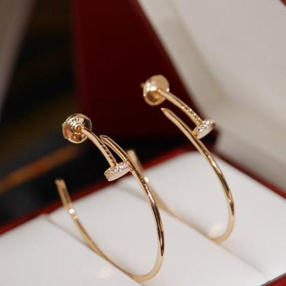 [Royal&Vicky]JUSTE EARRINGS DIAMONDS 1.8MM