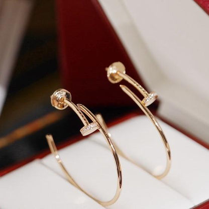 [Royal&Vicky]JUSTE EARRINGS DIAMONDS 1.8MM