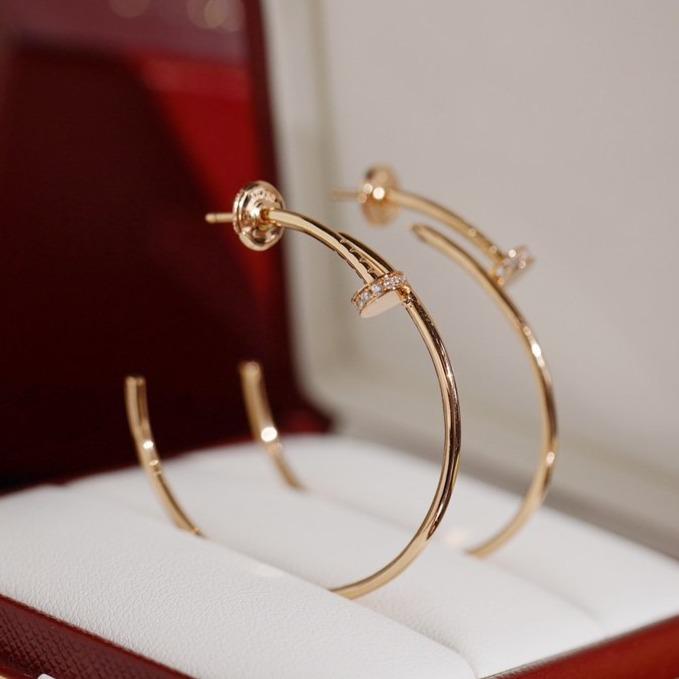 [Royal&Vicky]JUSTE EARRINGS DIAMONDS 1.8MM
