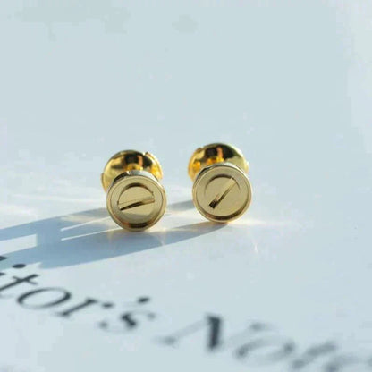 [Royal&Vicky]LOVE EARRINGS GOLD 10MM