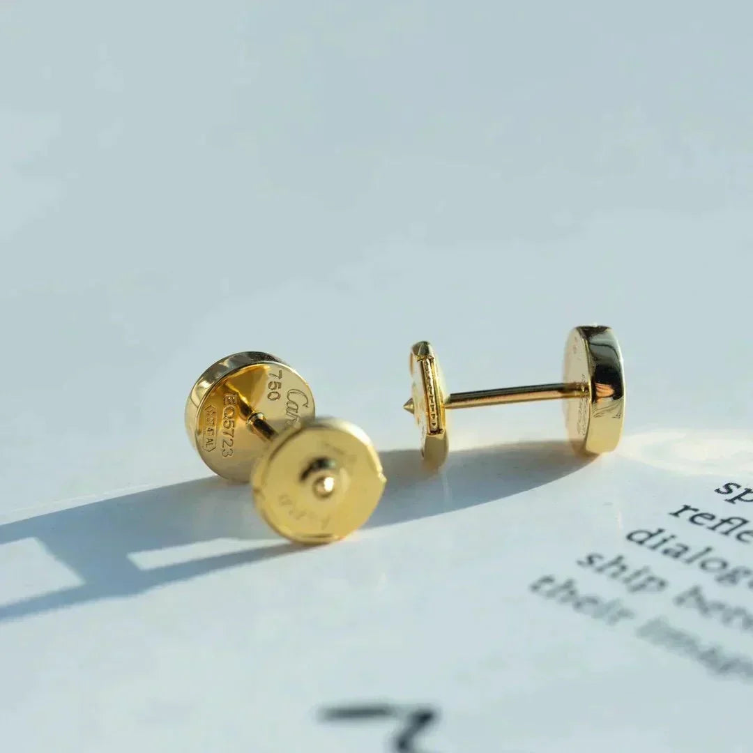 [Royal&Vicky]LOVE EARRINGS GOLD 10MM
