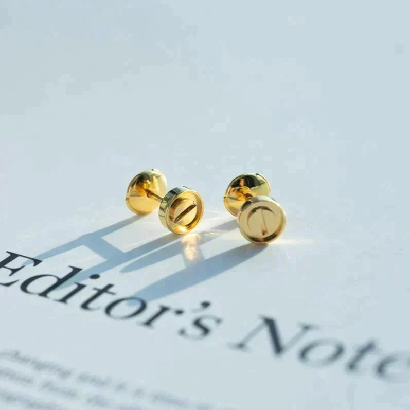 [Royal&Vicky]LOVE EARRINGS GOLD 10MM