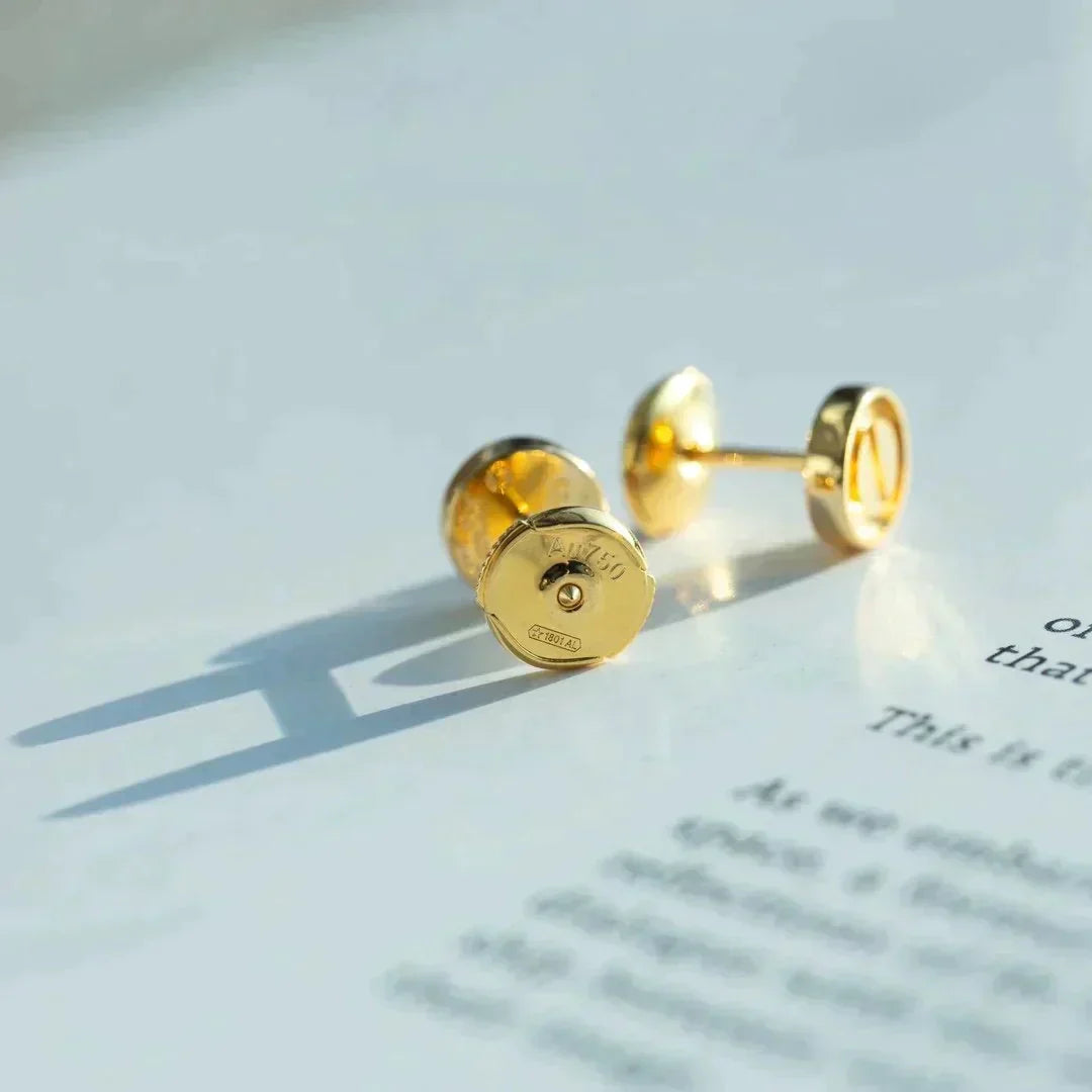 [Royal&Vicky]LOVE EARRINGS GOLD 10MM