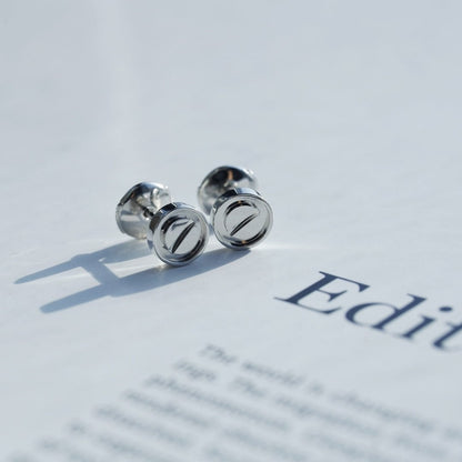 [Royal&Vicky]LOVE EARRINGS SILVER 10MM