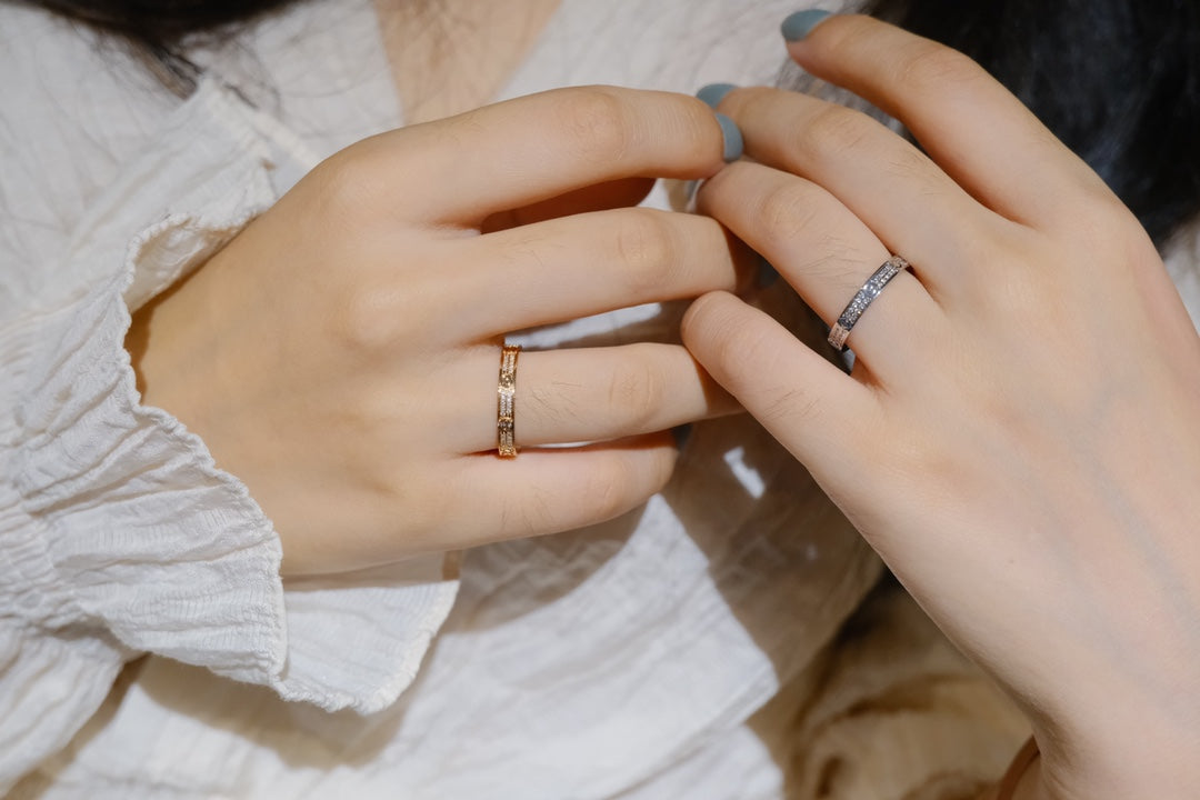 [Royal&Vicky]LOVE RING 2.65MM DIAMOND