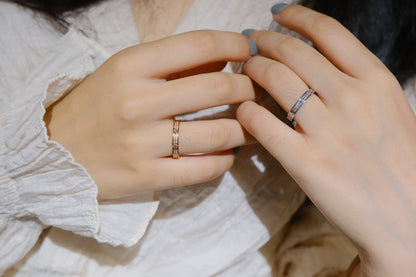 [Royal&Vicky]LOVE RING 2.65MM DIAMOND