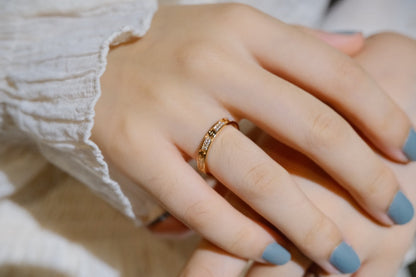 [Royal&Vicky]LOVE RING 2.65MM DIAMOND