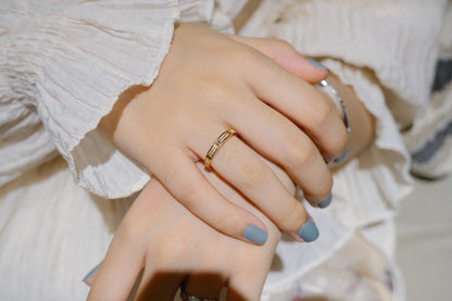 [Royal&Vicky]LOVE RING 2.65MM DIAMOND