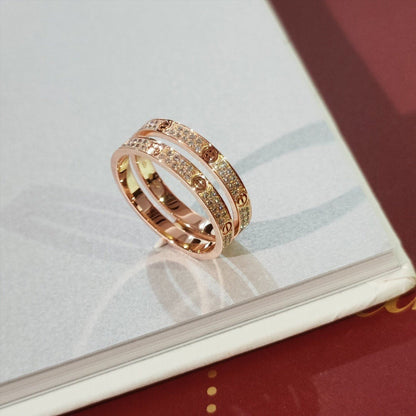 [Royal&Vicky]LOVE RING 2.65MM DIAMOND