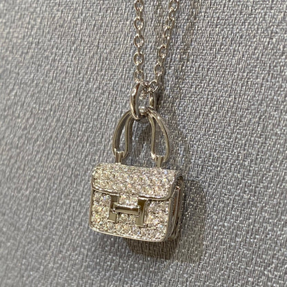 [Royal&Vicky]CONSTANCE PEDANT DIAMOND NECKLACE
