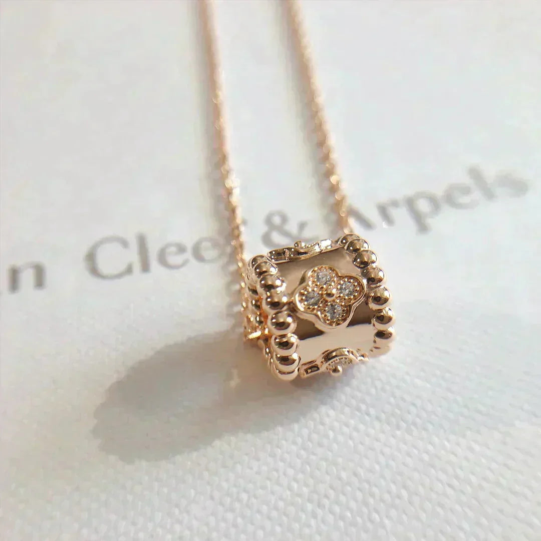 [Royal&Vicky]PERLEE PEDANT NECKLACE GOLD / ROSE GOLD