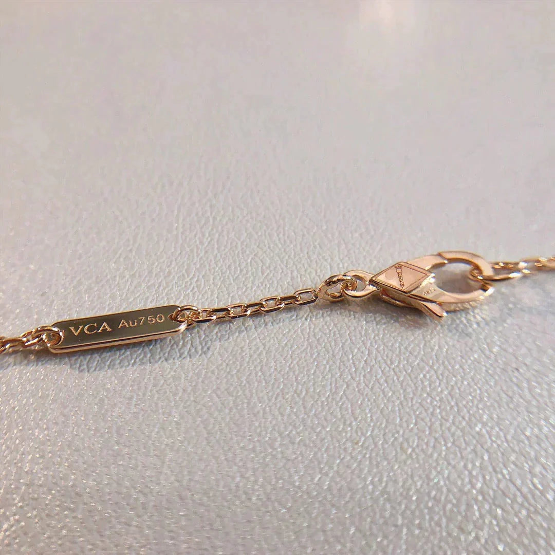 [Royal&Vicky]PERLEE PEDANT NECKLACE GOLD / ROSE GOLD