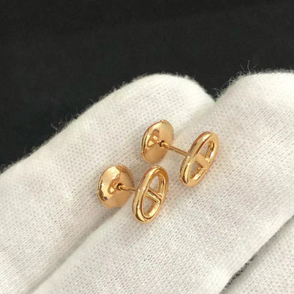 [Royal&Vicky]CHAINE SMALL EARRINGS GOLD AND SILVER