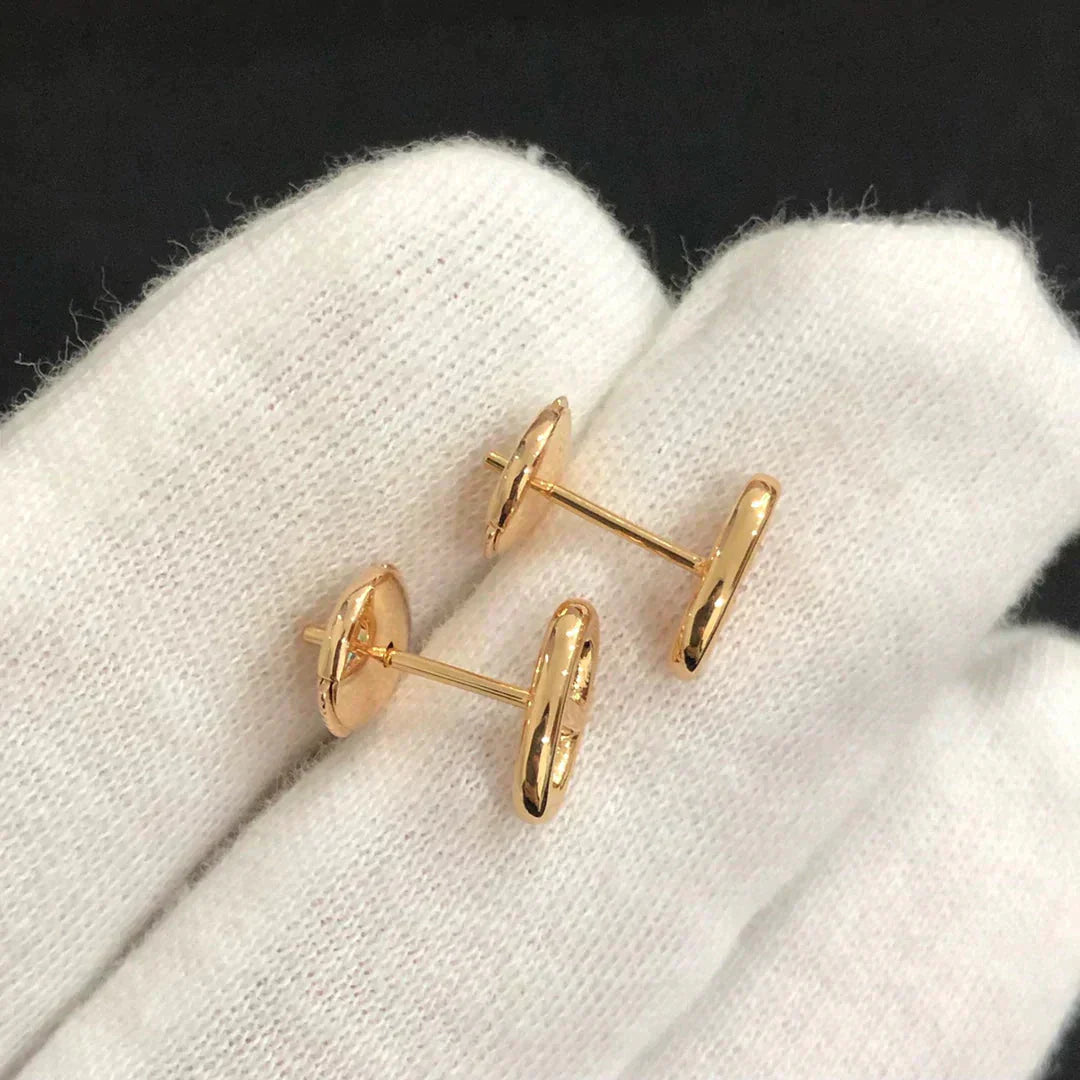 [Royal&Vicky]CHAINE SMALL EARRINGS GOLD AND SILVER