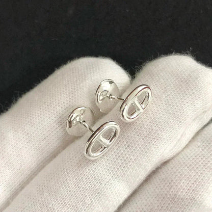 [Royal&Vicky]CHAINE SMALL EARRINGS GOLD AND SILVER