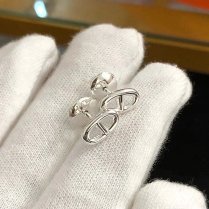 [Royal&Vicky]CHAINE SMALL EARRINGS GOLD AND SILVER